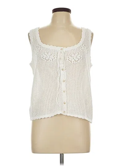 Old Navy Sleeveless Blouse In Ivory