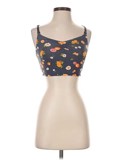 Pre-owned Old Navy Tank Top Orange Strapless Neckline Tops