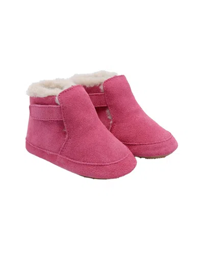 Old Soles Kids' Apres Bub Suede Boot In Pink