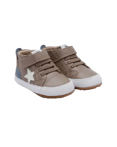 Old Soles Kids' Platinum Bub Leather Sneaker In Brown