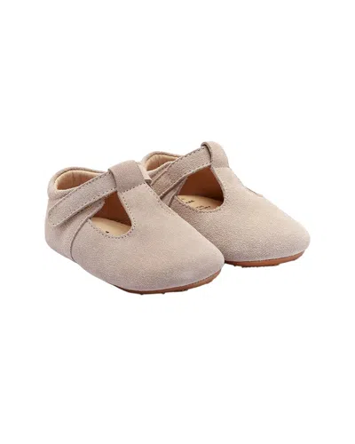 Old Soles Kids' Softly Bub Suede Mary Jane In Neutral