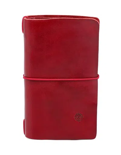 Old Trend Nomad Genuine Leather Travel Organizer In Red