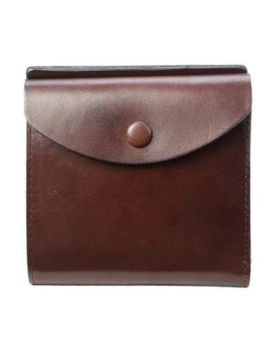 Old Trend Snapper Genuine Leather Compact Bifold Wallet In Brown