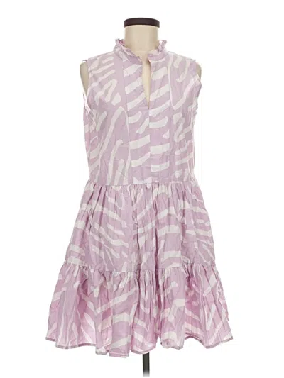 Pre-owned Oliphant Casual Dress In Purple