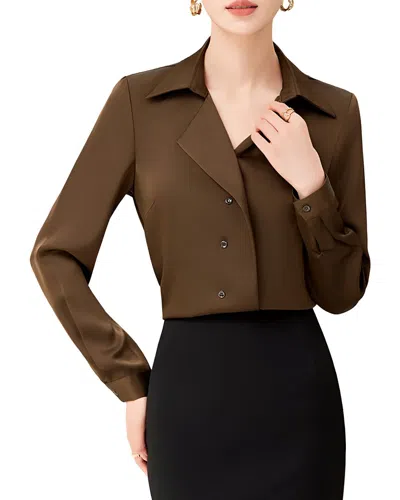 Olivia Taylor Shirt In Brown