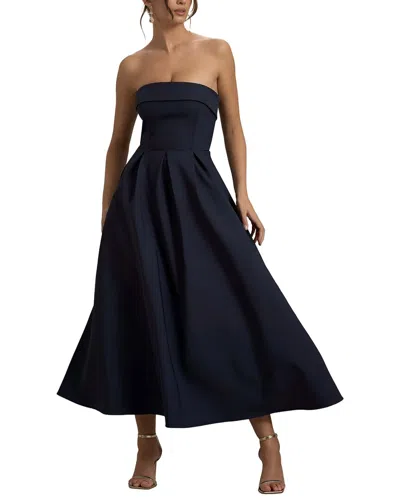 Oloey Midi Dress In Black