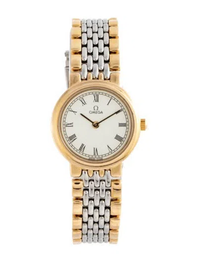 Pre-owned Omega De Ville Watch, 22mm In Multicolor