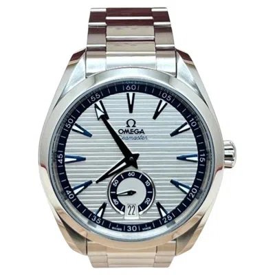Pre-owned Omega Seamaster Aqua Terra Small Seconds 220.10.41.21.02.004 41mm Box Paper In Multiple