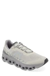 On Cloudmster Running Shoe In Ice/ Alloy