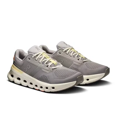 On Cloudrunner 2 3we10134049 Sneaker Womens Purple Low Top Running Shoes Mew2491 In Gray
