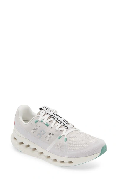 On Cloudsurfer Running Shoe In Pearl/ Ivory