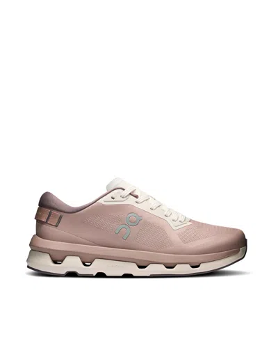 On Cloudze Biscuit Oyster Polyester Sneakers In Pink