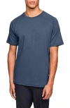 On Focus-t Performance Running T-shirt In Denim