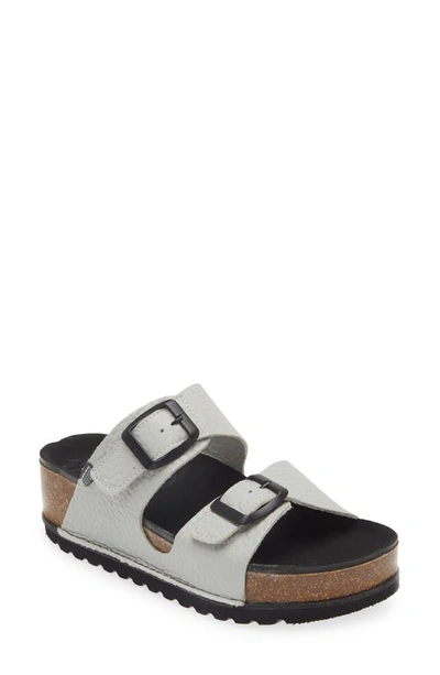 On Foot 1100 Naoshima Sandal In Ash