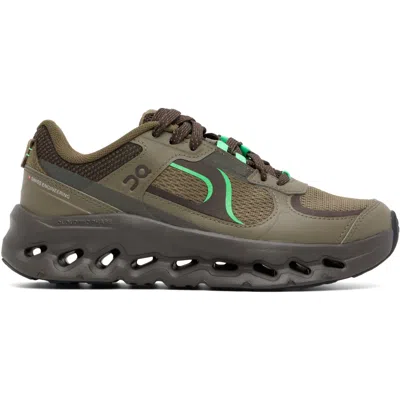On Khaki Cloudtilt Arc Sneakers In Green
