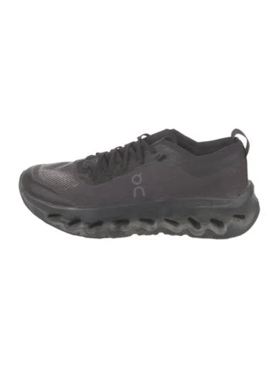 Pre-owned On Mesh Athletic Sneakers In Black