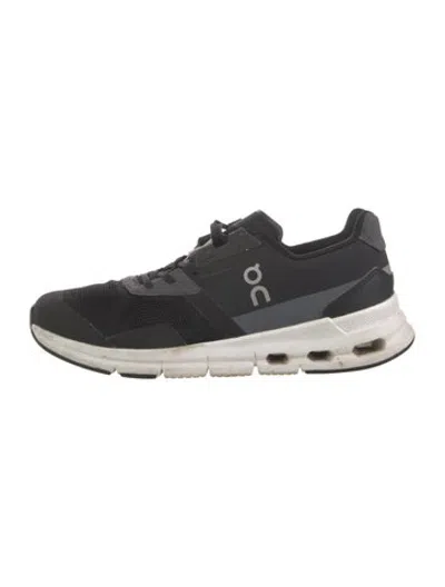 Pre-owned On Mesh Mesh Accents Athletic Sneakers In Black