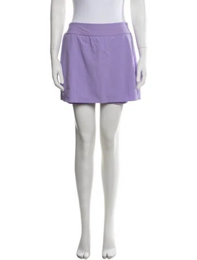 Pre-owned On Mini Shorts In Purple