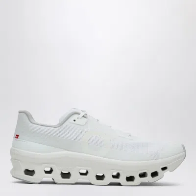 On White Cloudmster Low-top Sneaker