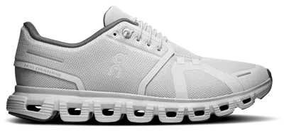 Pre-owned On Women's Cloud 6 Glacier Eclipse In White