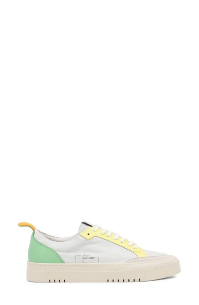 Oncept London Low Top Sneaker In White - Citrine