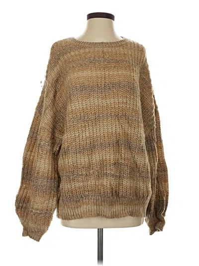 Pre-owned O'neill Pullover Sweater In Brown