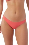 O'neill Rockley Saltwater Solids Bikini Bottoms In Dubarry