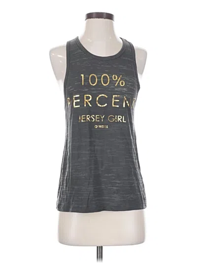 Pre-owned O'neill Sleeveless T-shirt In Gray