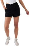 O'neill Sonnet Patch Pocket Denim Shorts In Black