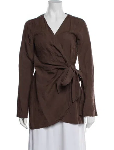 Pre-owned Onia Jacket In Brown