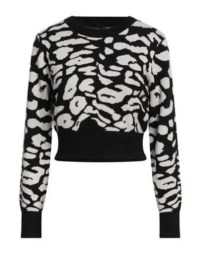 Only Woman Sweater Black Size Xs Liva Reviva By Birla Cellulose, Polyester, Nylon