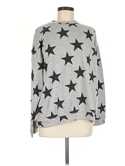 Pre-owned Onzie Pullover Sweater In Silver