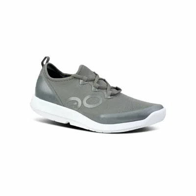 Oofos Women's Oomg Sport Ls Low Shoe In Olive In Gray