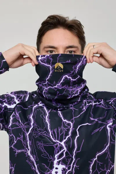 Oosc Thunderstruck Neck Warmer In Multicolor