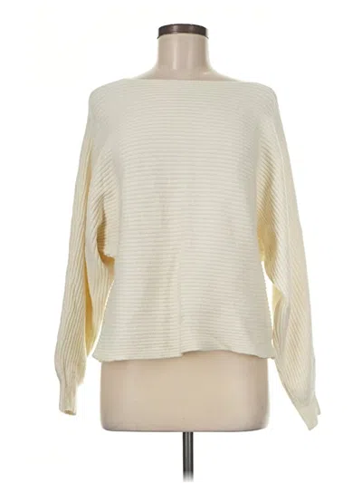 Pre-owned Open Edit Pullover Sweater In Ivory