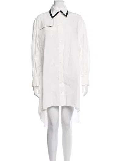 Pre-owned Opening Ceremony Coat In White