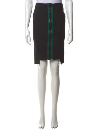 Pre-owned Opening Ceremony Mini Skirt In Black