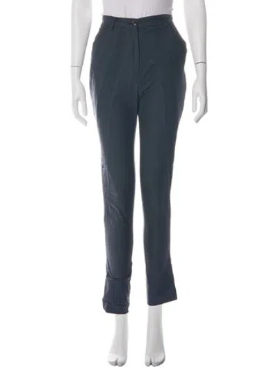 Pre-owned Opening Ceremony Straight Leg Pants In Blue