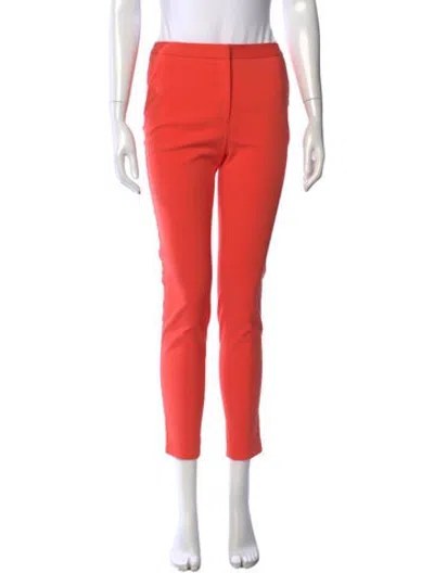 Pre-owned Opening Ceremony Straight Leg Pants In Orange