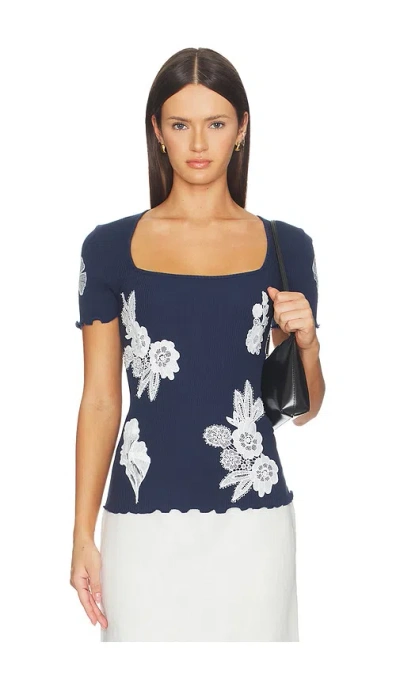 Operasport Elva Seamless T-shirt In Navy