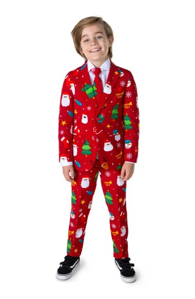 Opposuits Kids' Festivity Suit In Red