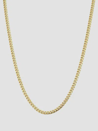 Oradina Men's 14k Yellow Solid Gold Estate Cuban Chain In Yellow Gold