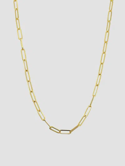 Oradina Women's 14k Yellow Gold Venice Link Choker