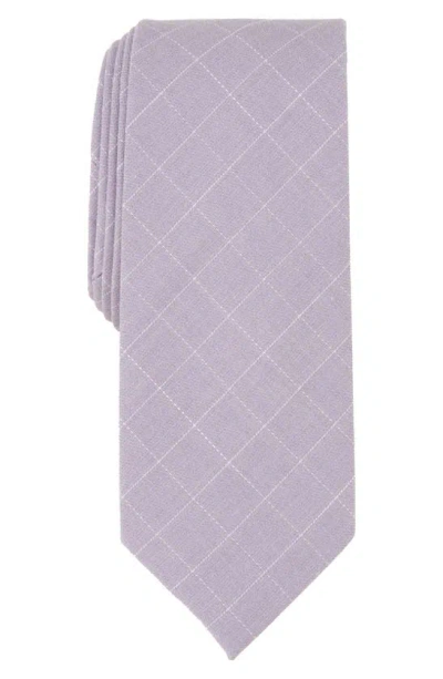 Original Penguin Basey Grid Tie In Purple