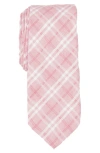 Original Penguin Larson Plaid Tie In Pink