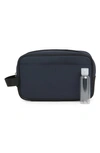 Original Penguin Rubber Zip Top Dopp Kit In Navy