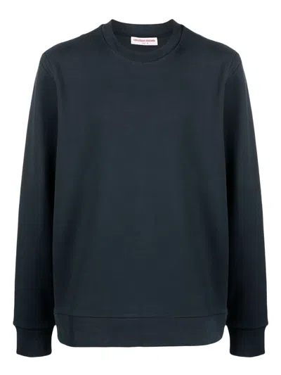 Orlebar Brown Stevenson Crew-neck Sweatshirt In Blue
