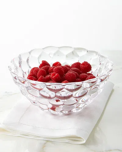 Orrefors Raspberry Small Bowl In Transparent