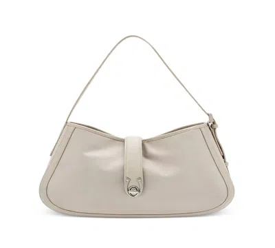 Oryany Dylan Strap Zip-top Closure Medium Shoulder Handbag In Dove