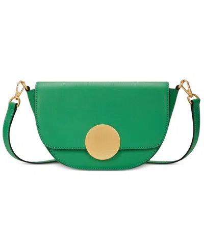 Oryany Lottie Convertible Crossbody Leather Handbag In Green